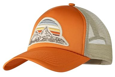 BUFF®| Kappe Trucker Männlich Weiblich Erwachsene Verstellbar, Komfortabel, Atmungsaktiv, Qualität, Modern, Outdoor, L/XL, Orange