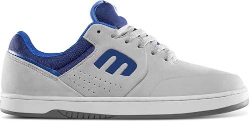 etnies Marana – Iconic Pro Skate, Reinforced Ultimate Cupsole, Cushioned Feel, 3X More Durable - Grey/Navy/Red - 9,5