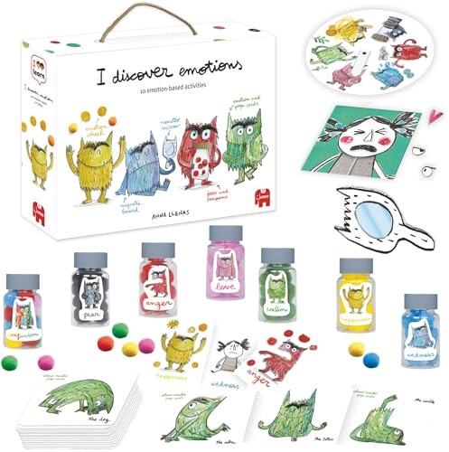 I Learn The Colour Monster – I Discover Emotions Kit d'activités pour enfants – Apprendre les émotions et les sentiments, le bonheur, la tristesse, le calme et plus encore – Jeu de gestion des