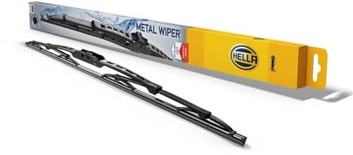 HELLA 9XW 178 878-221 Metal Wiper Torkarblad - WP55 - Standardblad för böjd ruta - för vänsterstyrd - 22tum - 550mm - Fram - Antal: 1, 550 mm