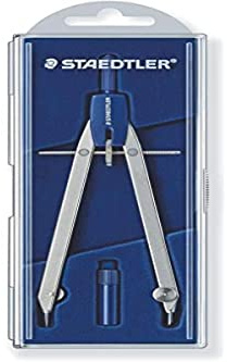 Staedtler Mars Frizion 557 02SK-I Zirkel, 135 mm lang, bis zu 580 mm Durchmesser