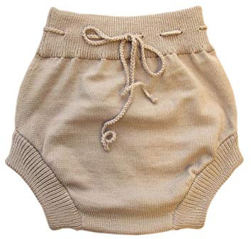 100% Merino Wool Adult Soaker Cloth Diaper Cover Shorts Knit Knitted Handmade Pants (as1, alpha, x_l, regular, regular, Light Grey)