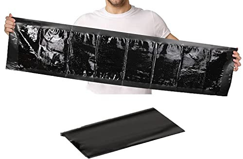 Panexf Schabenfalle Klebefalle - stark Klebend Kakerlaken bekämpfen 120cm * 28cm Küchenschaben Falle Heimchenfalle (1 Stück Klebefalle(Schwarz))