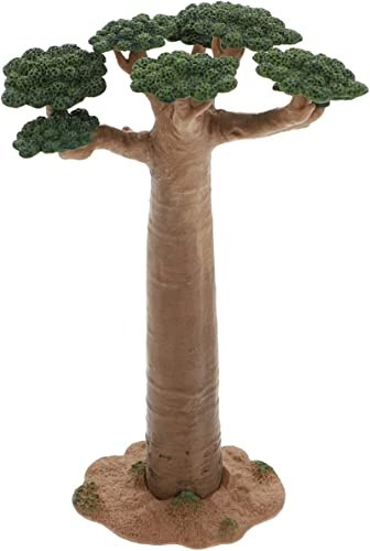 DUBENS Mini baobab Arbre Train Paysage Architecture Arbres Faux Arbres Miniature Arbre artificiel Faux Plantes pour Bricolage Bricolage Vert