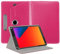 EKAM Universal Stand Folio Case Cover for All 7 Tablets, (Fire 7 tablet, Lenovo Tab M7 7 inch) Galaxy Tab E 7.0/ Tab A 7.0/ Oasis/Lenovo/RCA Voyager and More 6.5-7.5 inch Tablet (Pink)