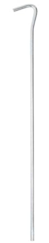 Teenpull Lot de 25 piquets de tente 30 cm de diamètre 5 mm, en acier galvanisé pour camping, équipement de plein air, pavillons, tapis, imperméables, accessoires de tente