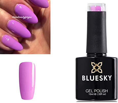 Bluesky Nail Gel Polish Lilac Pastel Lilac Dust Purple UV LED Soak Off A58 SPRING SUMMER COLOR