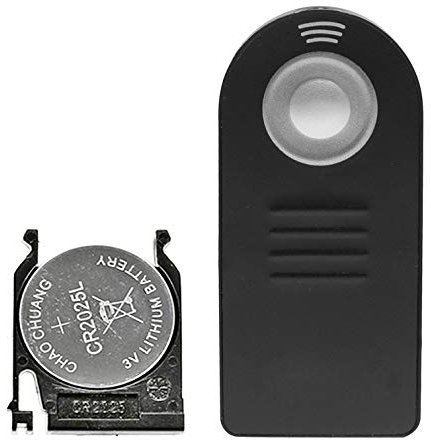 ML-L3 TELECOMANDO SCATTO REMOTO IR WIRELESS COMPATIBILE CON NIKON D3500 D7500 D3400 D750 D7200 D5500 D3300 D5300 D610 D7100 D5200 D3200 D5100 D3000 D7000 COOLPIX P900 V3 8400 8800 P7000 P7100 F75