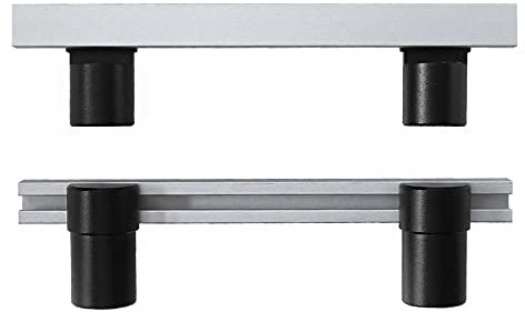 CENPEK 20mm Adjustable Limit Tenon Hole Baffle,Aluminum Alloy Positioning Planing Block Stop Table Woodworking Bench Tool Accessories