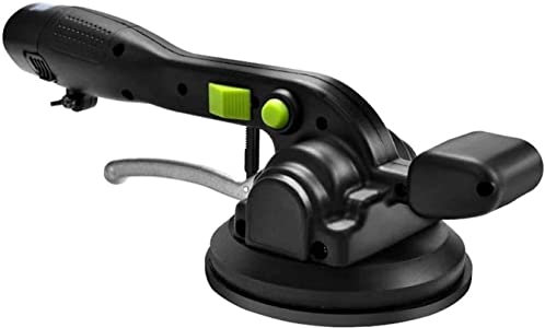 FLEAGE Piastrellista, Martello Vibrante per Piastrelle in Gomma | Ventose in Alluminio Portata 100 kg | per facilitare la Posa di Piastrelle e Rivestimenti