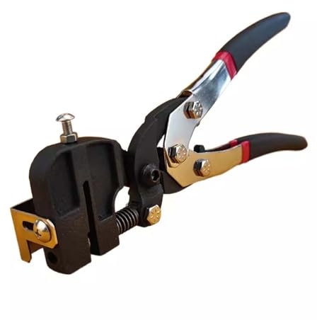 Rainorning Manuelle Stanzzange Aus Metall und Edelstahl Stanzzange für Leuchtende Werbezeichen (4.2mm)