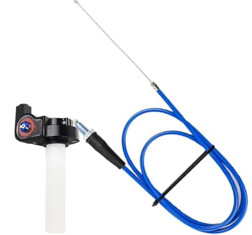 Fahrrad-Gashebel-Ersatz, Gaszug-Set, Outdoor-Motorradbedarf, einfache Installation und sichere Passform, flexible Kabelkonstruktion, 1,2 cm, für Radfahren und Motorräder