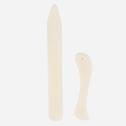 Culnflun Bone Folder Paper Creaser Scoring Tool Origami Burnisher Craft Kit for Bookbinding Leather Craft Scrapbooking DIY Handmade Card Making