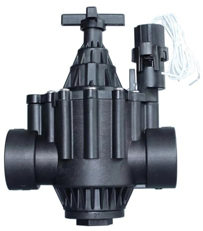 UWUKCJOKQ 1-1/2 2 Normally Closed Irrigation Garden Solenoid Valve 220V 12V 24V Nylon Valve For Farm Garden Landscape Irrigation(36893,220VAC)