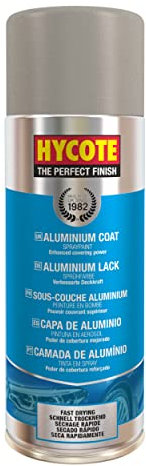 Hycote Peinture en Aérosol de Revêtement D’aluminium, 400 ml