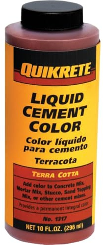 Quikrete Concrete Colorant Bottle, Terracotta, 10 oz