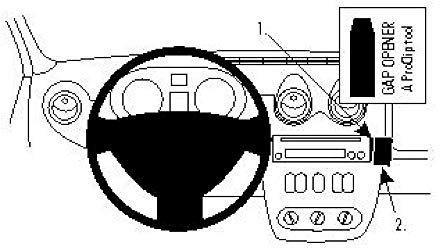 Brodit 854399 ProClip Halterung