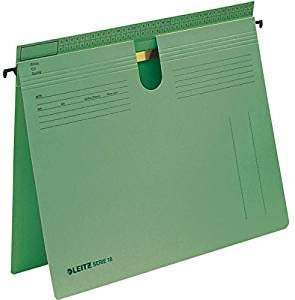 LEITZ SERIE 18 Hängehefter, Manilakarton 250 g/qm, grün 50 Stück