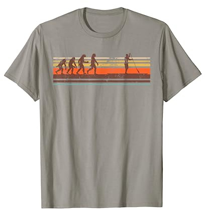 SUP Vintage Evolution Gift Stand Up Paddling Maglietta