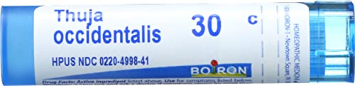 Boiron, Thuja Occidentalis 30C Multi Dose Tube, 80 Count
