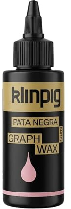 KLINPIG - Smörjmedel för cykelkedjor, svart Klin 100 ml, vax med granit, smörjmedel och effektivitet, smörjmedel för cykelkedja, vattentätt och biologiskt nedbrytbart