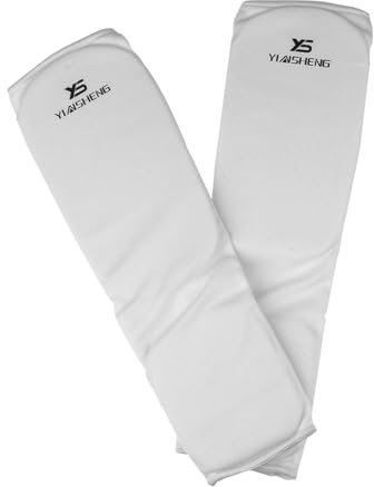 Dickly Espinilleras Muay Thai Kickboxing, espinilleras Protectoras para piernas y pies, Almohadillas de protección para Empeine de Pierna para Sparring, M