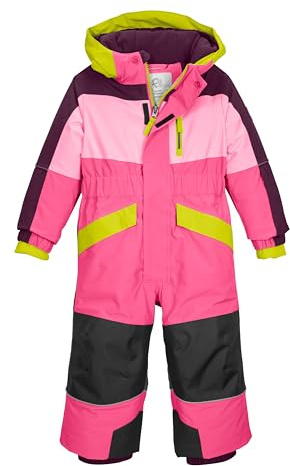 first instinct by killtec Baby Unisex Skidjumpsuit med huva, Färg: rosa, 110-116