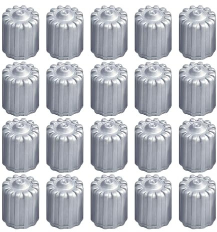 Tapas De Válvula De Neumático De 20 Piezas, Tapas De Válvula De Neumático De Coche, Tapas De Aire De Neumáticos De Bicicleta, Tapas De Polvo De Plástico, Accesorios De Repuesto De Neumáticos