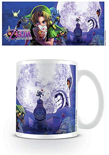 The Legend of Zelda Pyramid International (Majora's Mask Moon) Official Boxed Ceramic Coffee/Tea Mug, Multi-Colour, 11 oz/315 ml