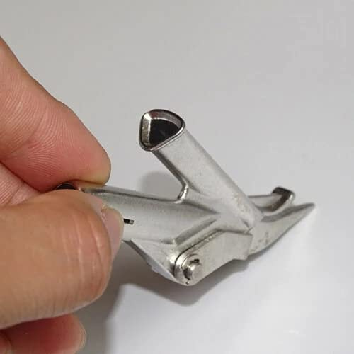 6 * 6 * 8mm Bocchetta triangolare per saldatura veloce e puntina inclinata in una punta di saldatura per pistola ad aria calda per saldatori di plastica