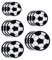 GNHG 15 Stück Fußball-Stickpatches, Fußball-Sticker-Patches für Kleidung, waschbar und wiederverwendbar für Jeans, Jacken, Taschen