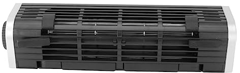 Mikinona Base Refrigeradora para Portátil USB con Ventilador Ajustable Ventilador Metálico Consumo para Gaming y PC Soporte con Enchufe Trasero Enfriador Multipropósito para Laptop Móvil y