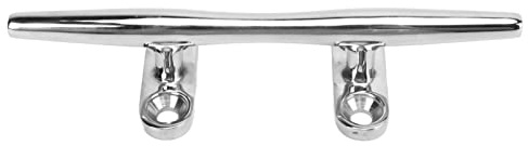Yctze Heavy Duty 316 Rostfritt Stål Båtklocka med öppen Bas Enkel Installation - Marine Dock med Högkvalitativ Spegelfinish - Idealiska Båtar, Yachter, Speedbåtar och Mer (SS316-6 tum)