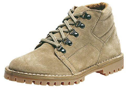 Mens D Ring Desert Boots Light Taupe Suede size