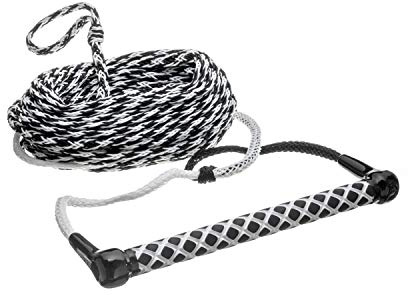 Seachoice Wakeboard Rope, 75 Ft. Long, 15 in. Handle w/Textured EVA Grip