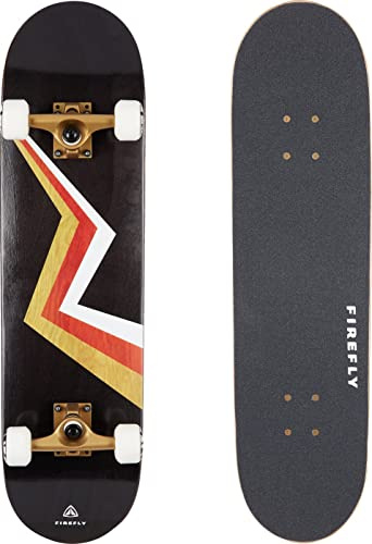 Firefly SKB 905 Skateboard Black/Gold/White Einheitsgröße