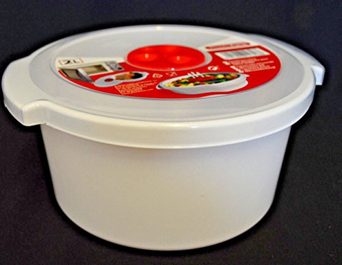 Pentola contenitore per microonde 2 litri! - PREZZO LANCIO!!