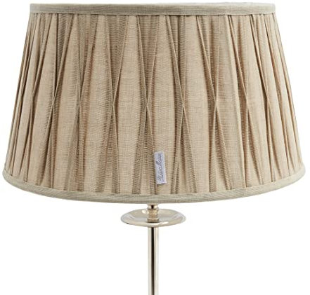 Riviera Maison - Cambridge Lampshade 35 x 45 - Lampenschirm Stehlampe - Handgemacht - Leinen - Beige