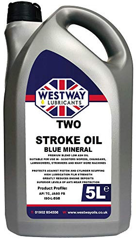 Westway Lubricants 2-Stroke Oil Two Stroke Oil 5L Blue 5 Litres