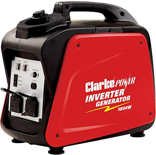 Ultimo generador inversor Clarke IG2000 230 V CA 1800 vatios máx. Funcionamiento continuo gasolina