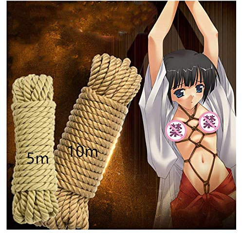 bingx 5 mètres + 10 mètres de Deux Cordes en Coton et Lin