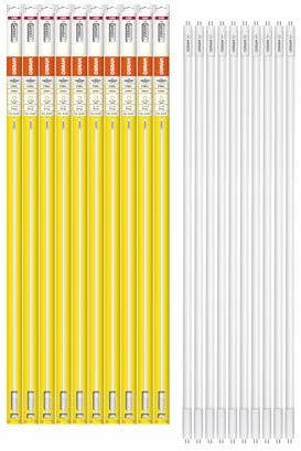 OSRAM LED TUBE T5 HF HE28 1149 mm, tubo LED lineal, 16W, 2160lm, 3000K, luz blanca cálida, reemplazo LED para tubos fluorescentes T5 convencionales casquillo G5, larga vida, optimo consumo de energía