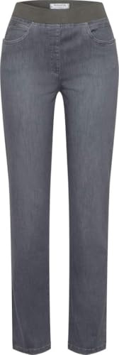 Raphaela by Brax Pamina Jeans, Gris légèrement usé, 34W / 32L Femmes