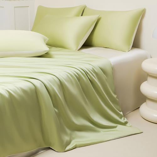 XL Union Exquisite Olive Green Queen Set Olive Green Seersucker Bed in a Bag with Comforter and Sheets All Season Bedding Sets 180 * 220 cm