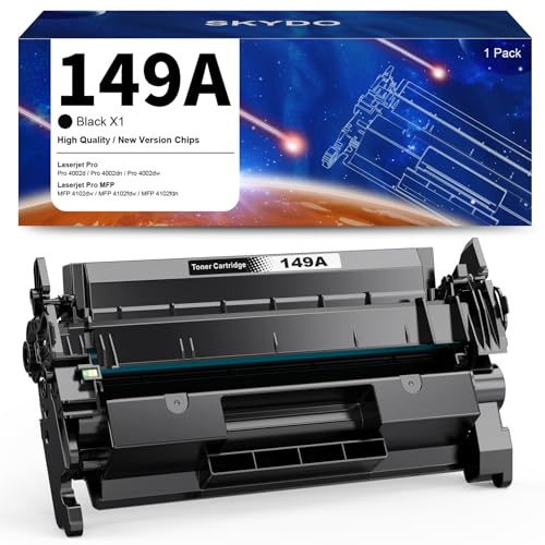 149A Toner Mit Chip Kompatible für HP 149A 149X W1490A W1490X Toner für LaserJet Pro MFP 4102fdw 4102dw 4102fdn 4102 LaserJet Pro 4002dw 4002dn 4002d - Schwarz