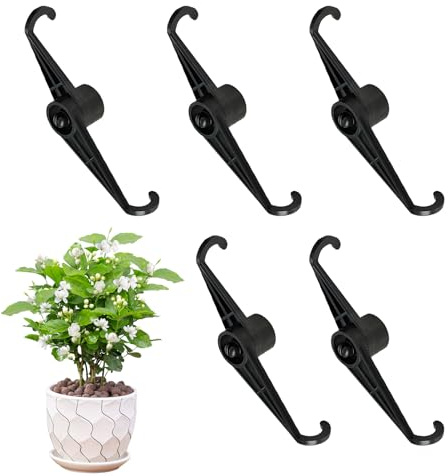 YNPQTDS Doblador de Ramas - Sujetacables de Entrenamiento de Bajo Estrés - 5 Piezas Ajustable para Plantas Frutales Hortalizas Arbustos Flores y Brotes