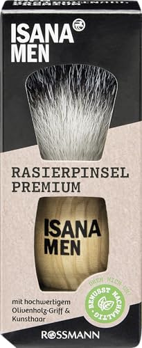 ISANA MEN rakborste (premium, 1 pensel)