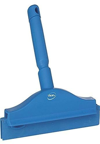 Vikan 77113 Squeegee,Ultra Hygiene,Dbl Blade,Hand,10,Blue