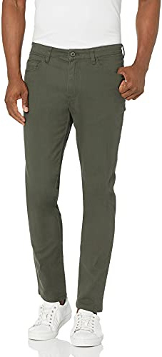 Amazon Essentials herr Skinny-Fit 5-fickors komfort stretch chinos byxa (tidigare Goodthreads)