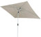 Doppler ACTIVE Auto Tilt 300x200 - Moderner Kurbel Sonnenschirm - Knickbar - ca.300x200 cm - Natur
